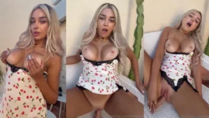 Alaskaclarke Plays With Her Dildo Outdoors - Alaskaclarke leak