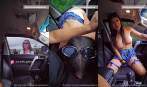 Anabella Blows Her Husband While He Drives - MyPornerLeak
