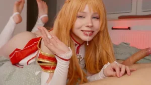 Asuna Cosplayer Kovicki Takes A CIM - Kovicki leak