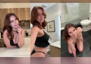 Brandy Gordon Strips And Plays With Her Boobs - Brandy Gordon leak