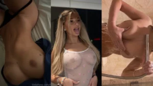 Breckie Hill Teasing In The Shower Video Leaked - MyPornerLeak Leak