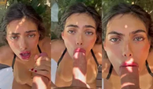 Brenda Trindade Enjoys A Facial After A Lusty BJ - MyPornerLeak
