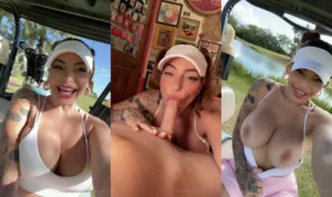 Curvy Kissa Sins Gets Nailed In A Golf Cart - MyPornerLeak