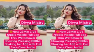 Divya Mistry New 23Min Wet Shower Live First Time – Indian porn video - MyPornerLeak