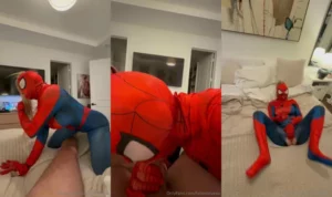 Fallonlovexo Gets Banged In Spider-Girl Outfit - Fallonlovexo leak