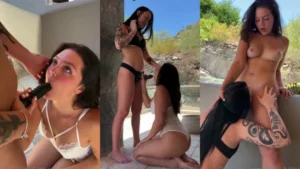 Hazey Haley X Anastasiagoth Strap On Black Didlo Lesbian Sex - Anastasiagoth leak