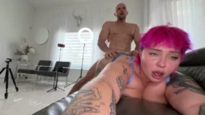 Jadynn Stone Huge Natural Tits Sucks Fucks And Eats Cum NEW Sextape With Jmac - MyPornerLeak