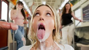 Kali Roses Gets Creampied In The Subway - MyPornerLeak