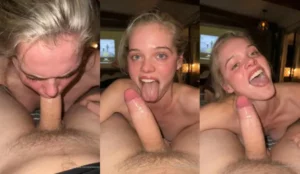 Marley Wynn Gets A Mouthful Of Cum After A BJ - Marley Wynn leak