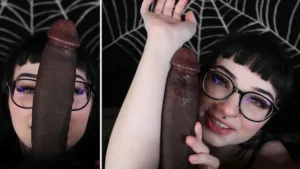 Naomihh666 Sucks A Forearm-Sized BBC In POV - MyPornerLeak