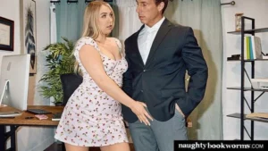 NaughtyAmerica – Naughty Student Maisey Monroe gets pulled into the Dean’s office to pull on his cock - MyPornerLeak Leak