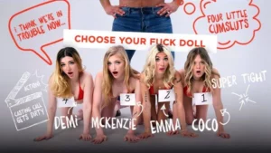 PervzSingles – Mckenzie Mae, Emma Rosie, Demi Hawks, Coco Lovelock – Polar Opposites Four Petite Blondes vs Huge Director (PervCasting) - MyPornerLeak