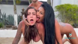 Sara Blonde & Mariana Martix Shares A Cock - MyPornerLeak Leak