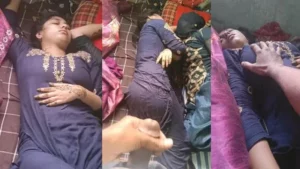 Sleeping Sister Boobs Pressed By Brother While Jerking His Cock – Indian porn video - MyPornerLeak